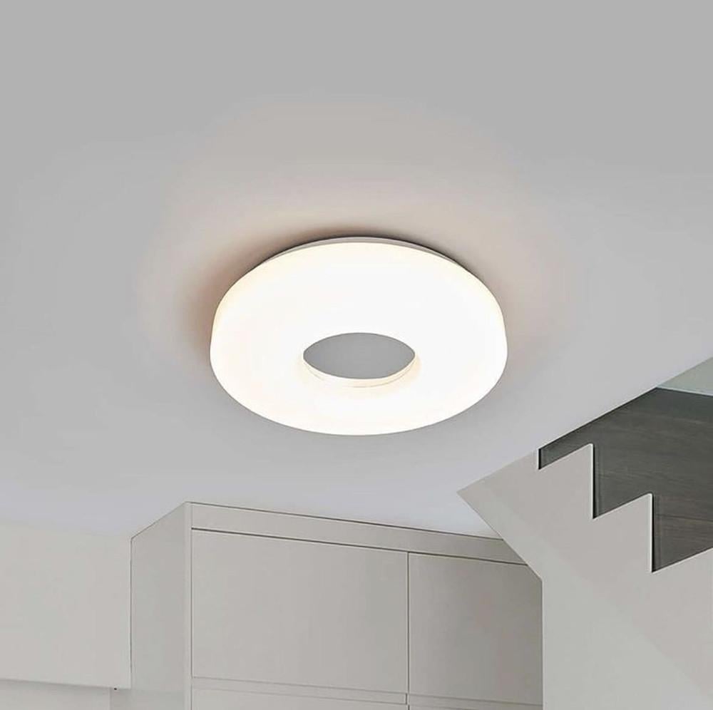 Люстра потолочная LED с серой серединой Ø 47 см (6001_242)
