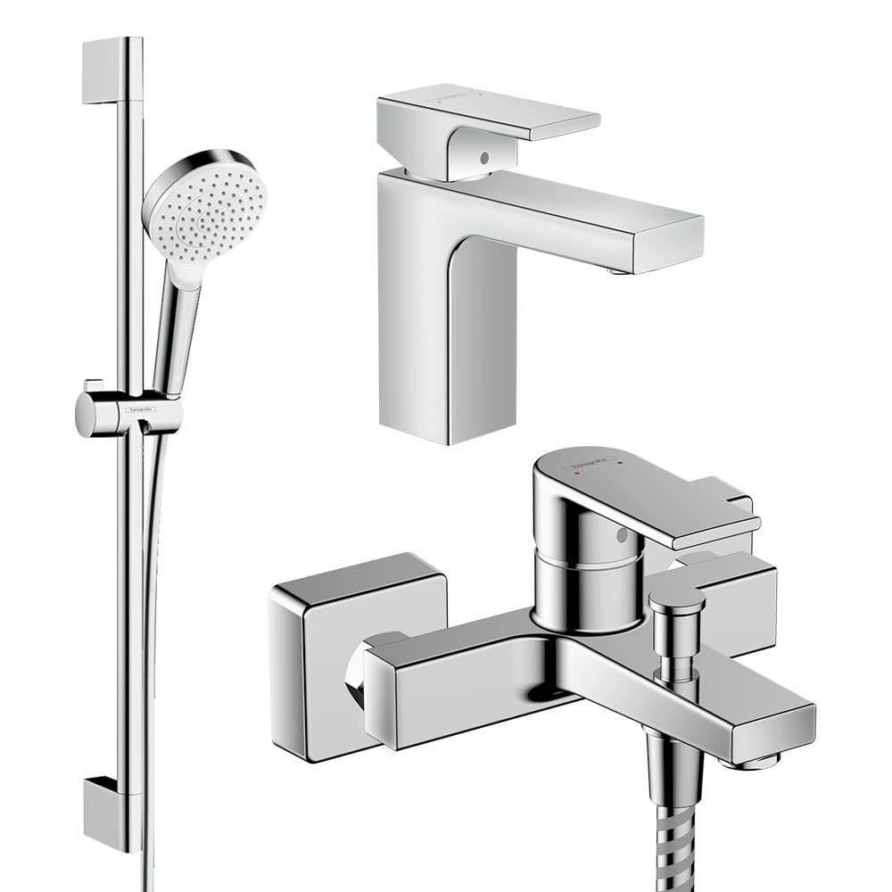 Набор смесителей для ванны Hansgrohe Vernis Shape 71561111 Хром (176997)