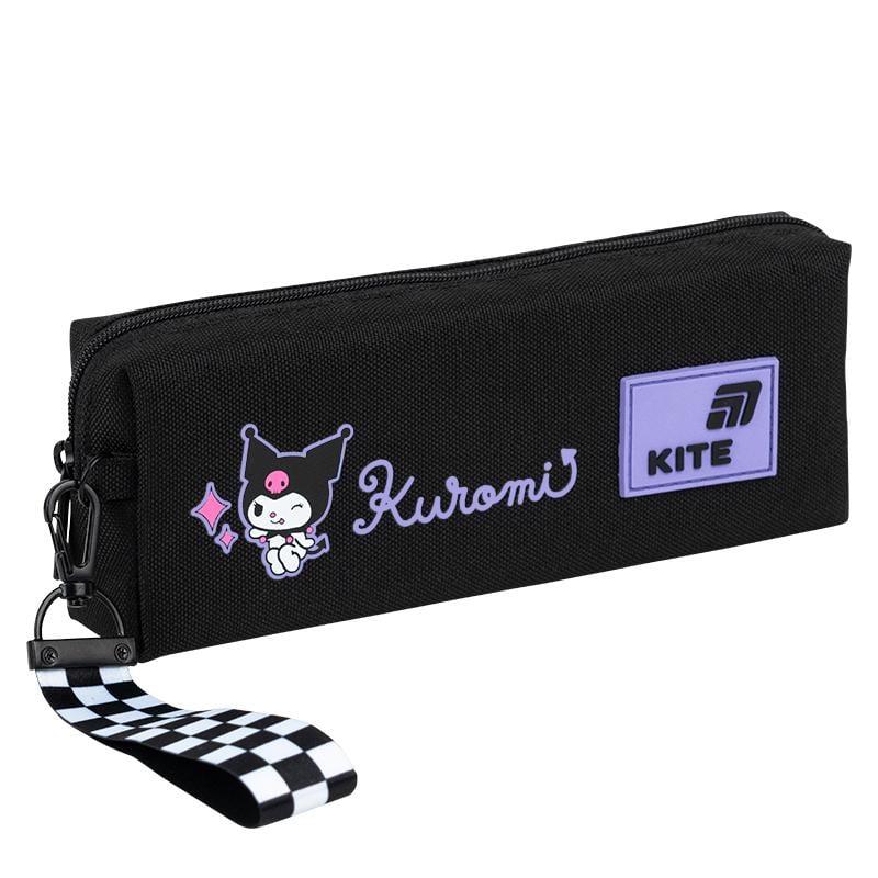 Пенал школьный KITE Kuromi 1 отделение (HK26-642-2)