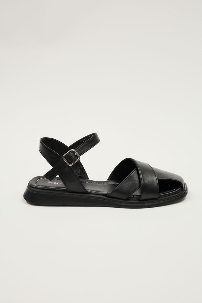 Сандалії жіночі Fabio Monelli на платформі р. 36 Чорний (186924) - фото 3