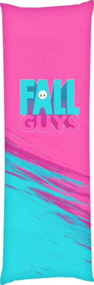 Подушка дакимакура Fall Guys 2 50x150 см (14106745)