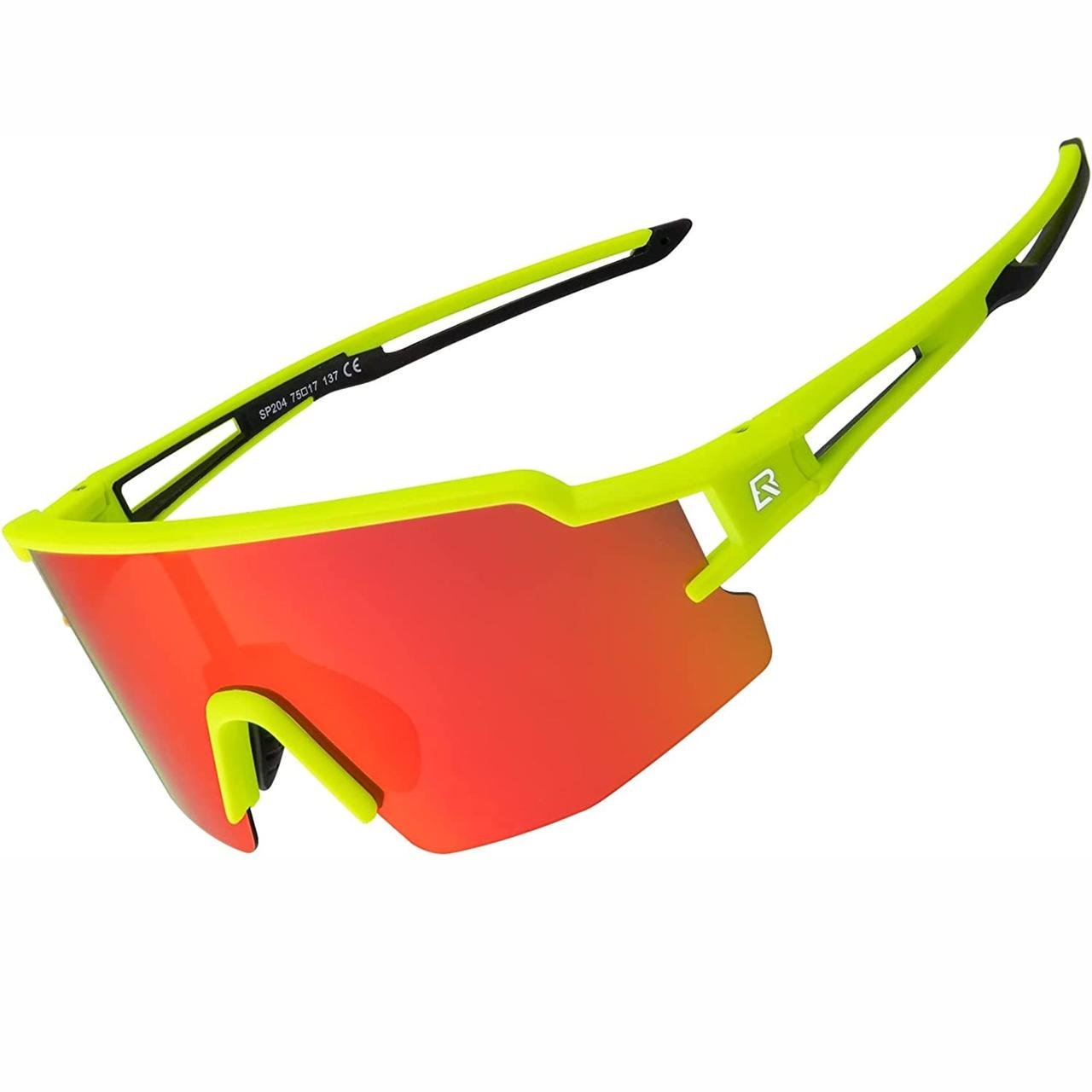 Очки поляризационные RockBros Красно-салатовый (10178) - фото 1 Очки поляризационные RockBros Красно-салатовый (10178) - фото 1
