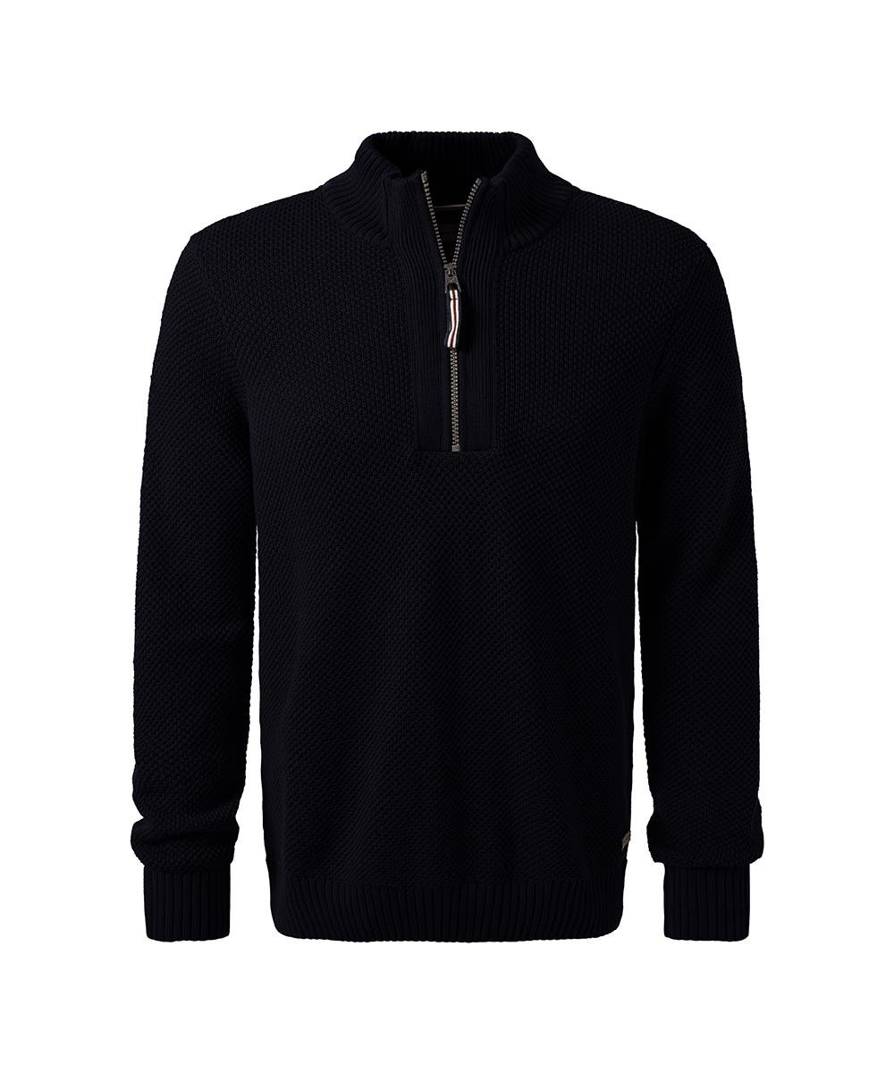 Кофта чоловіча на напівблискавці XXL Чорний (C5 51502.5114.9000-XXL)