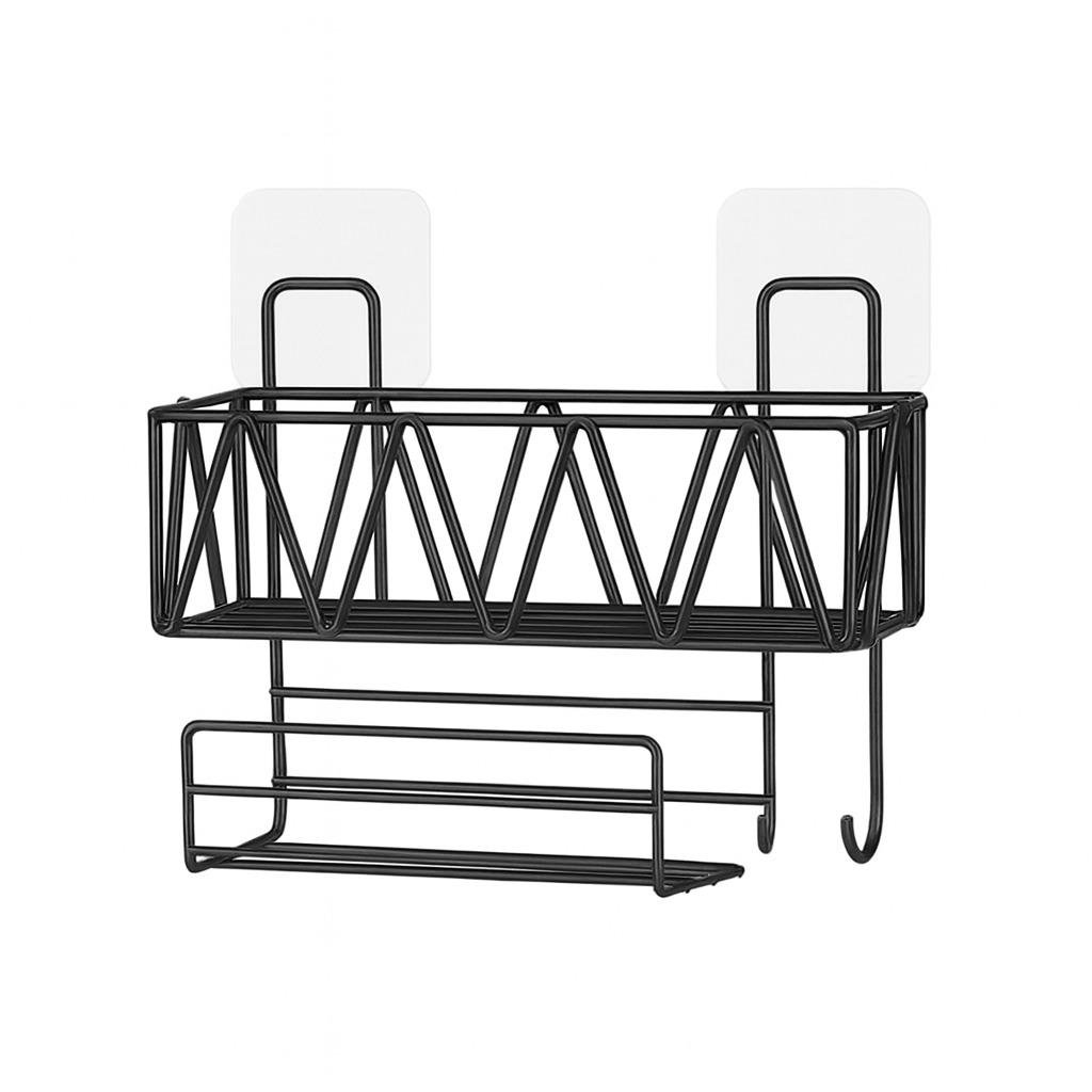 Полка с держателем настенная 2 г 30х12,5х23 см (M50228-S S) Полка с держателем настенная 2 г 30х12,5х23 см (M50228-S S)