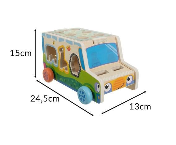 Сортер дерев'яний Kruzzel (26250) - фото 8 Сортер дерев'яний Kruzzel (26250) - фото 8