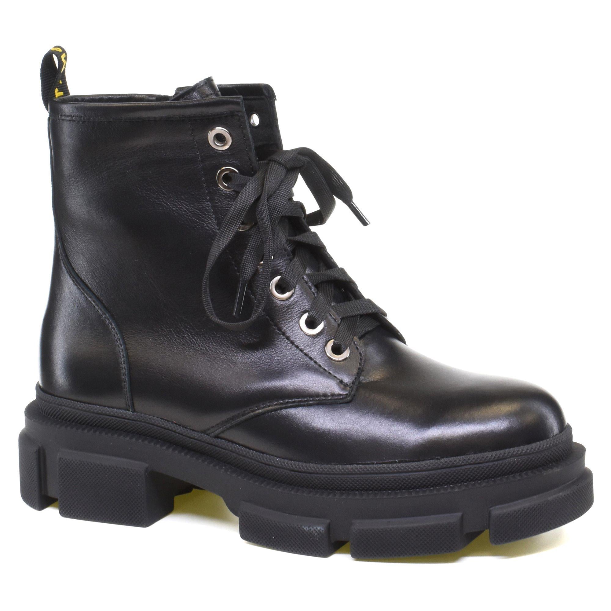 Ботинки осенние женские Haries р. 37 Черный (056242-37)