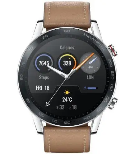 Смарт-часы Honor MagicWatch 2 46 мм Flax Brown - фото 4