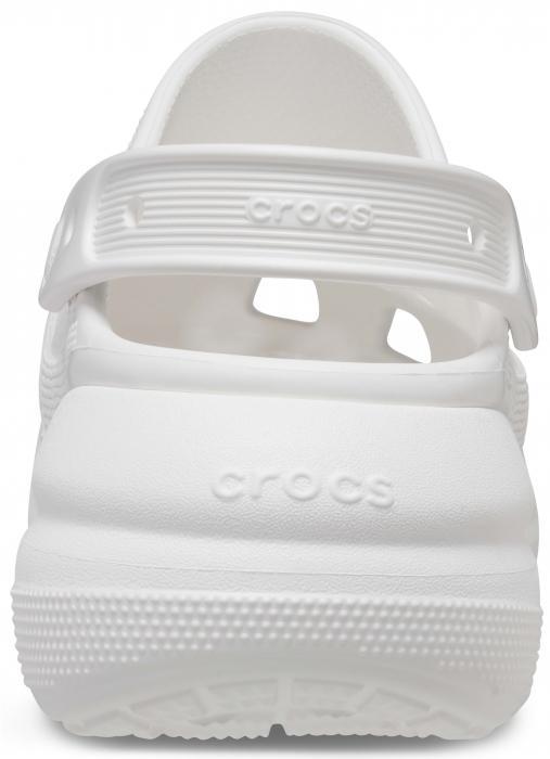 Сабо на платформе Crocs Classic Crush р. W10/EUR 40-41 White (12130032) - фото 4