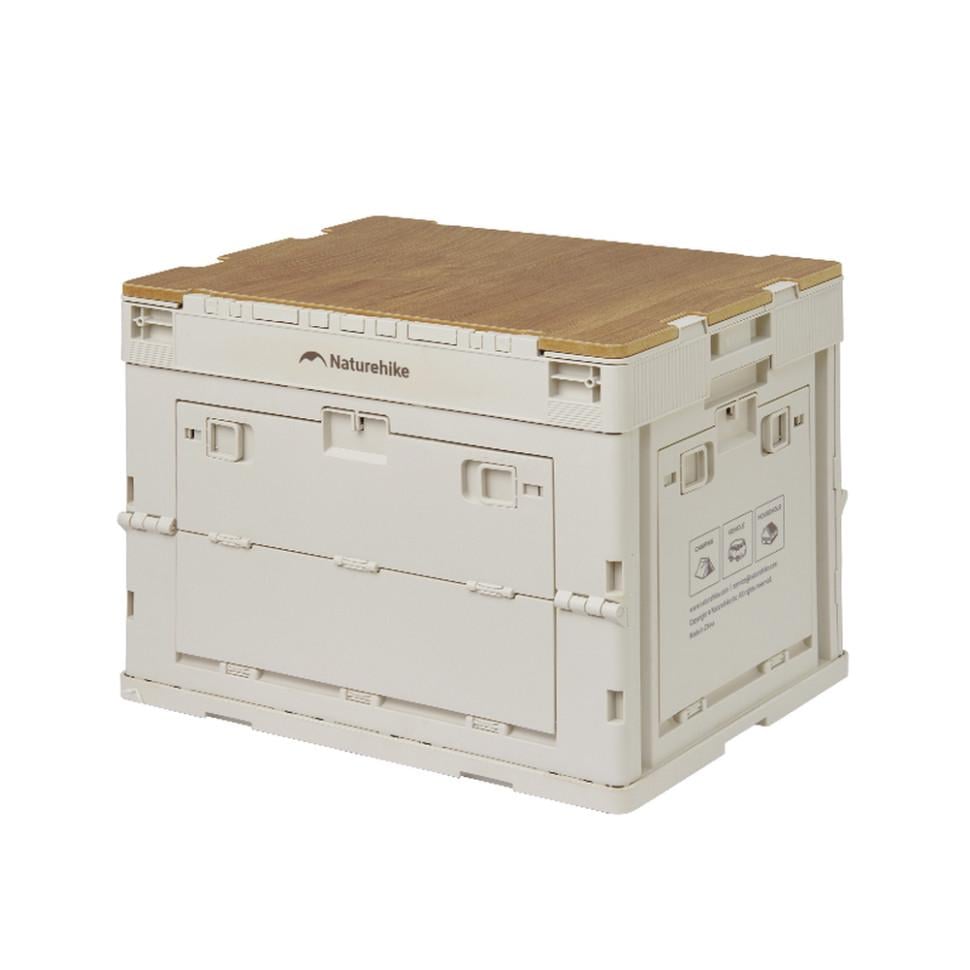 Контейнер складной Naturehike CNK2450XB020 36,5x26,5x28,5 см 23 л Grey/Beige (6927595793626)