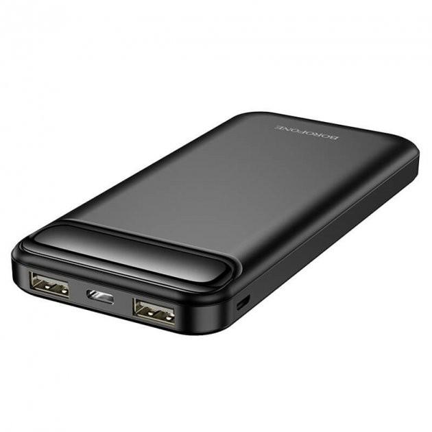 Портативное зарядное устройство Borofone BJ14 Freeway 10000 mAh Black - фото 3