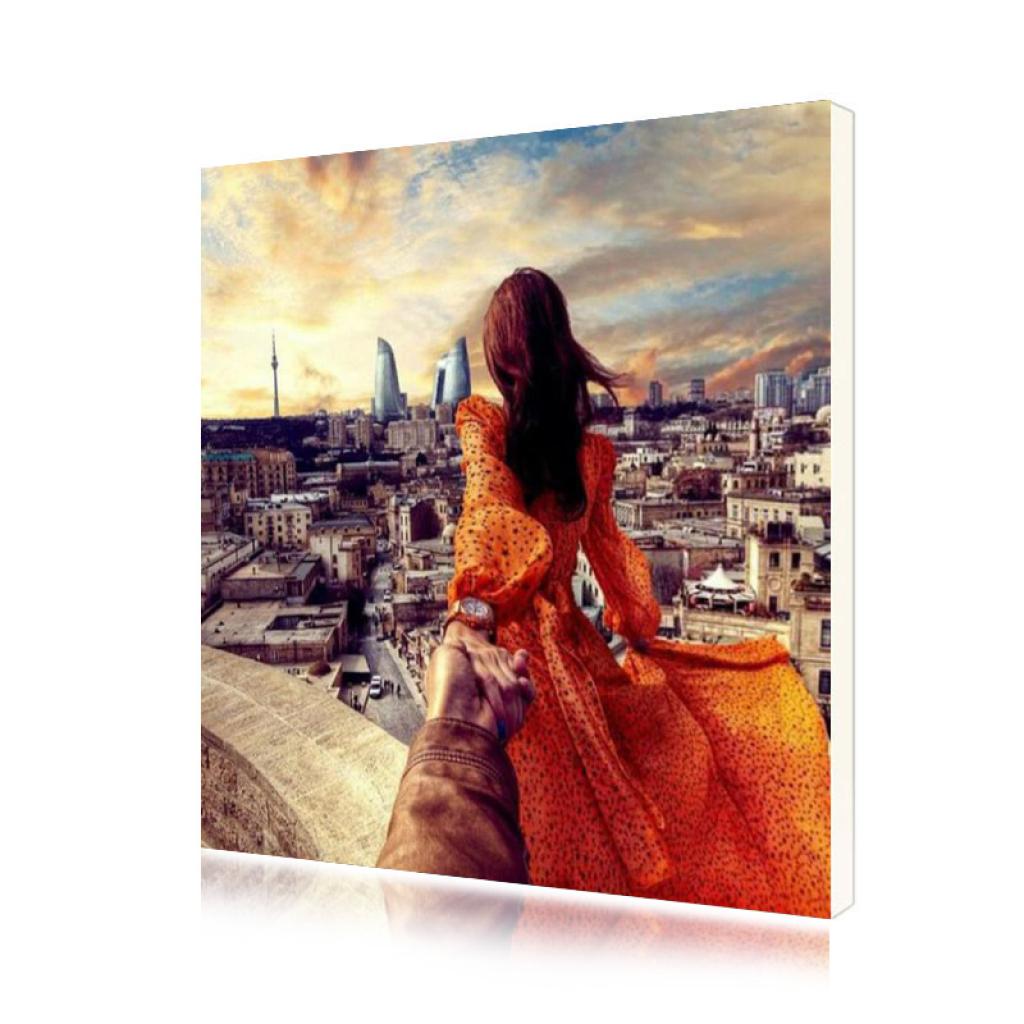 Картина по номерам Lesko DIY Следуй за мной 40x50 см (RSB-8191)