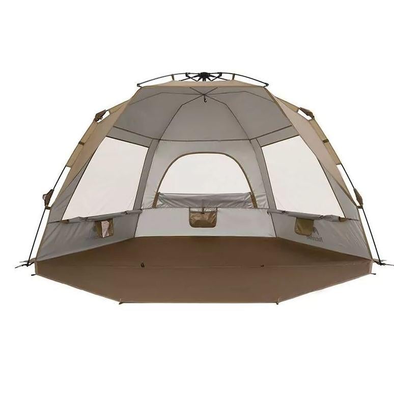 Палатка для двоих Naturehike Village CNH23ZP12003 автоматический механизм Brown (603970)