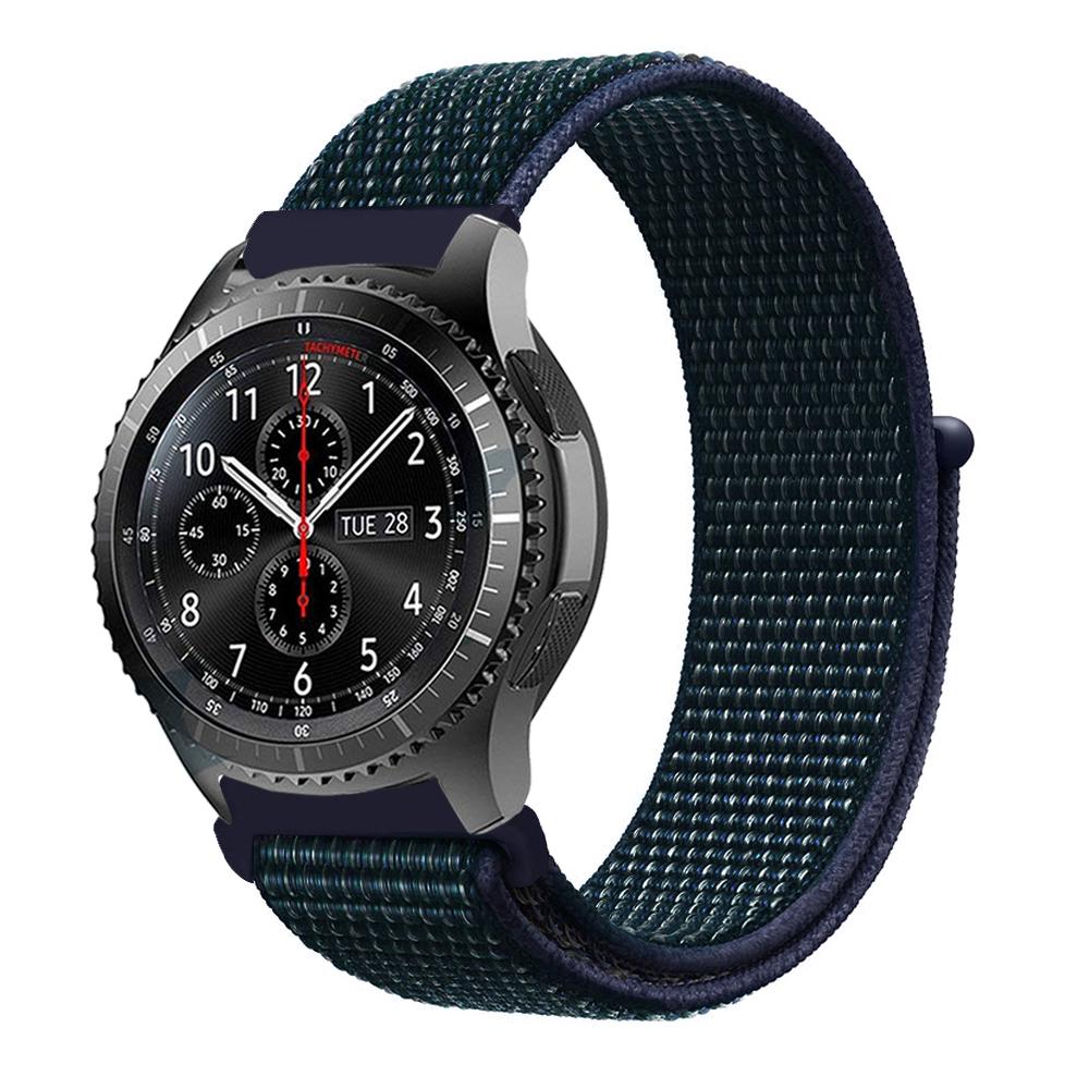 Ремінець Nylon Style BeCover для Motorola Moto 360 2nd Gen Men's Blue/Green (705847) - фото 2