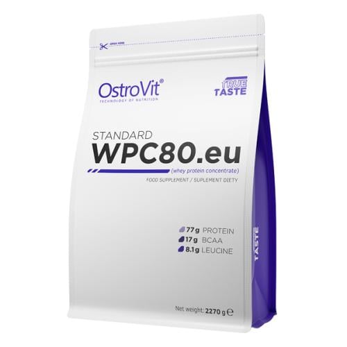 Протеин OstroVit Standard WPC80.eu 2,27 кг Шоколад (1357V1054)