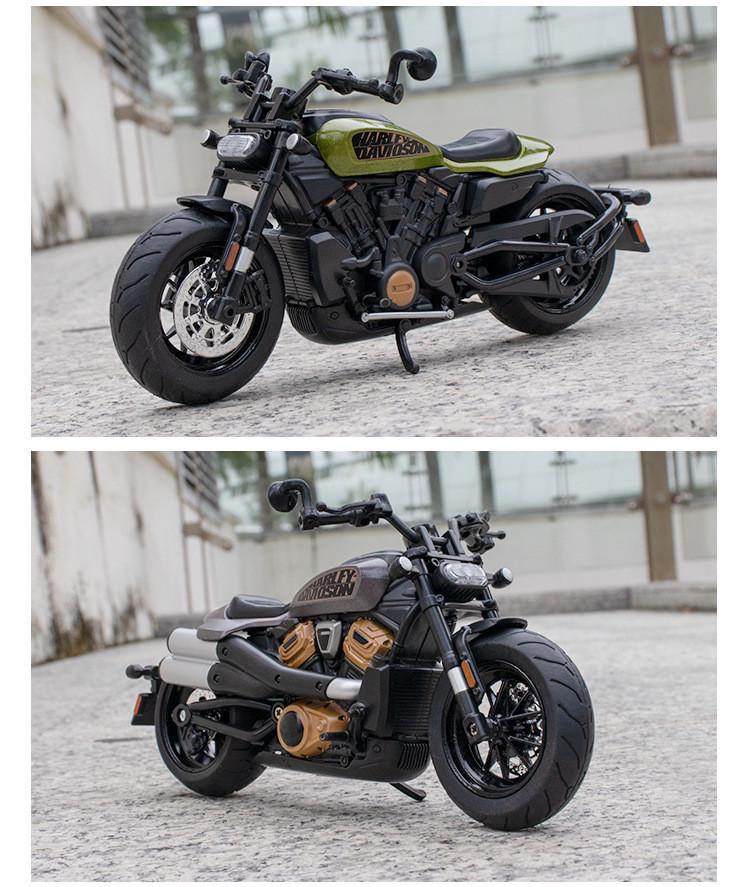 Мотоцикл TK Group Harley-Davidson Sportster S 1:12 металевий (2660612781) - фото 5 Мотоцикл TK Group Harley-Davidson Sportster S 1:12 металевий (2660612781) - фото 5