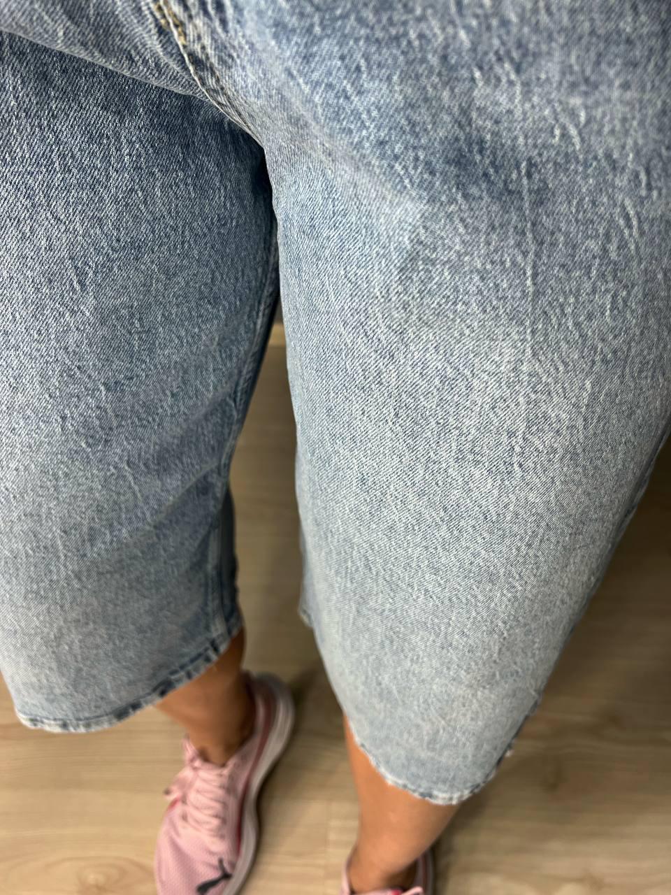 Шорты женские джинсовые LIUZIN 1456 удлиненные бермуды р. 29 Голубой (4068) - фото 6 Шорты женские джинсовые LIUZIN 1456 удлиненные бермуды р. 29 Голубой (4068) - фото 6