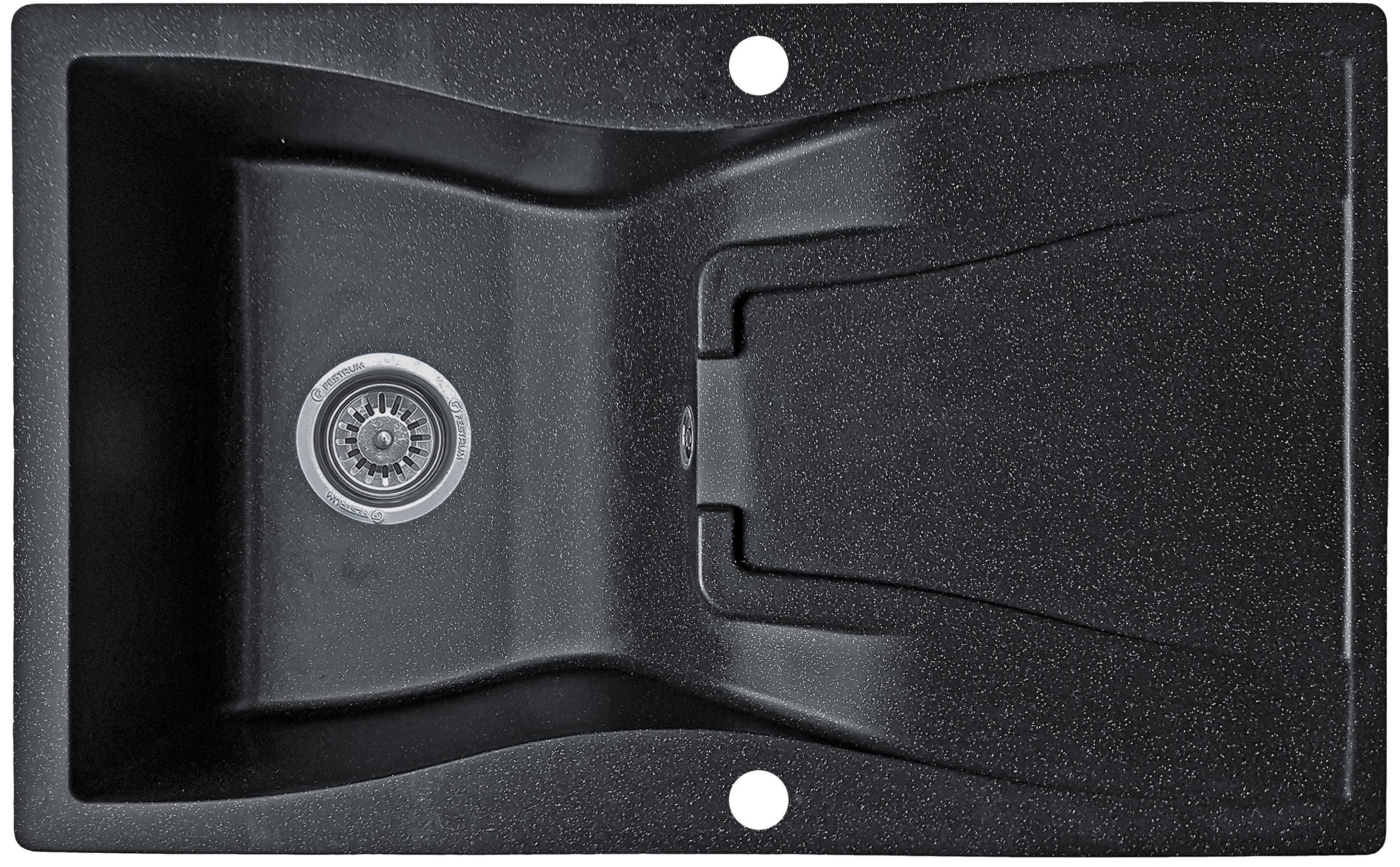 Мойка кухонная Valetti 54D 790x500 мм Черный
