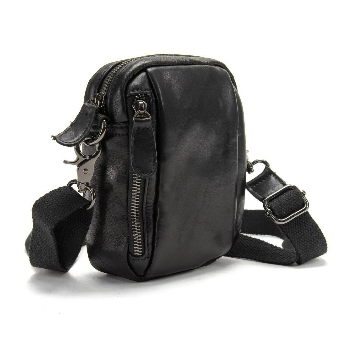 Мужская сумка через плечо Royal Bag M39-6072A Черный (7611)