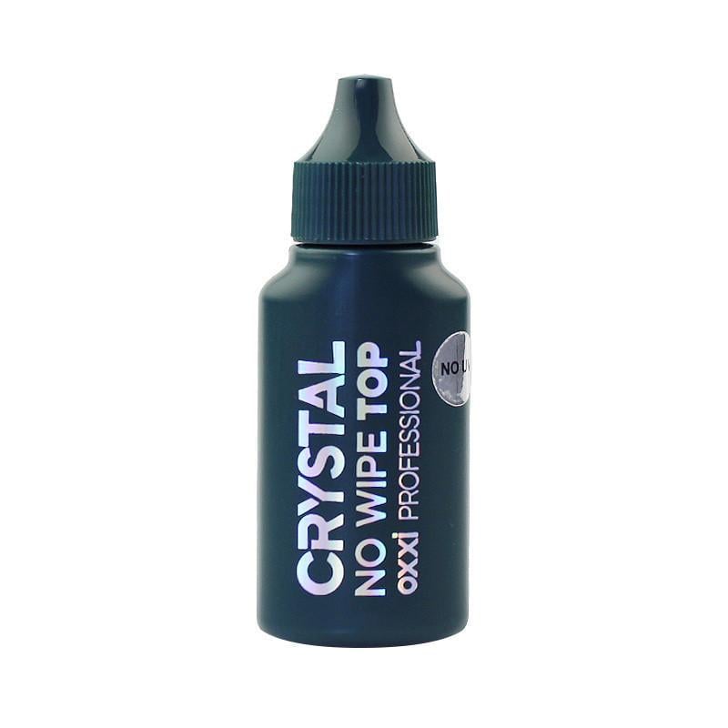 Топ для гель-лака без липкого слоя Oxxi Professional No Wipe Top Coat Crystal No UV 30 мл