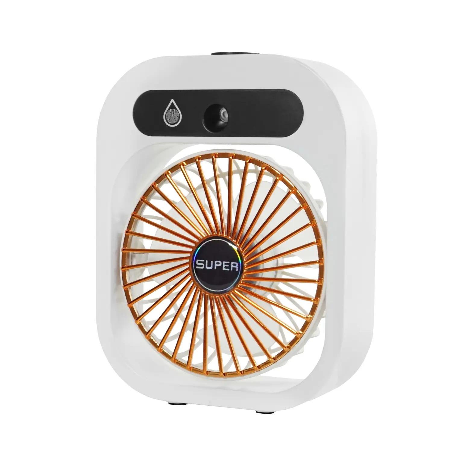 Вентилятор мини на аккумуляторе с распылением воды ICE FOG AIR Conditioner FAN Белый (1010149-White)