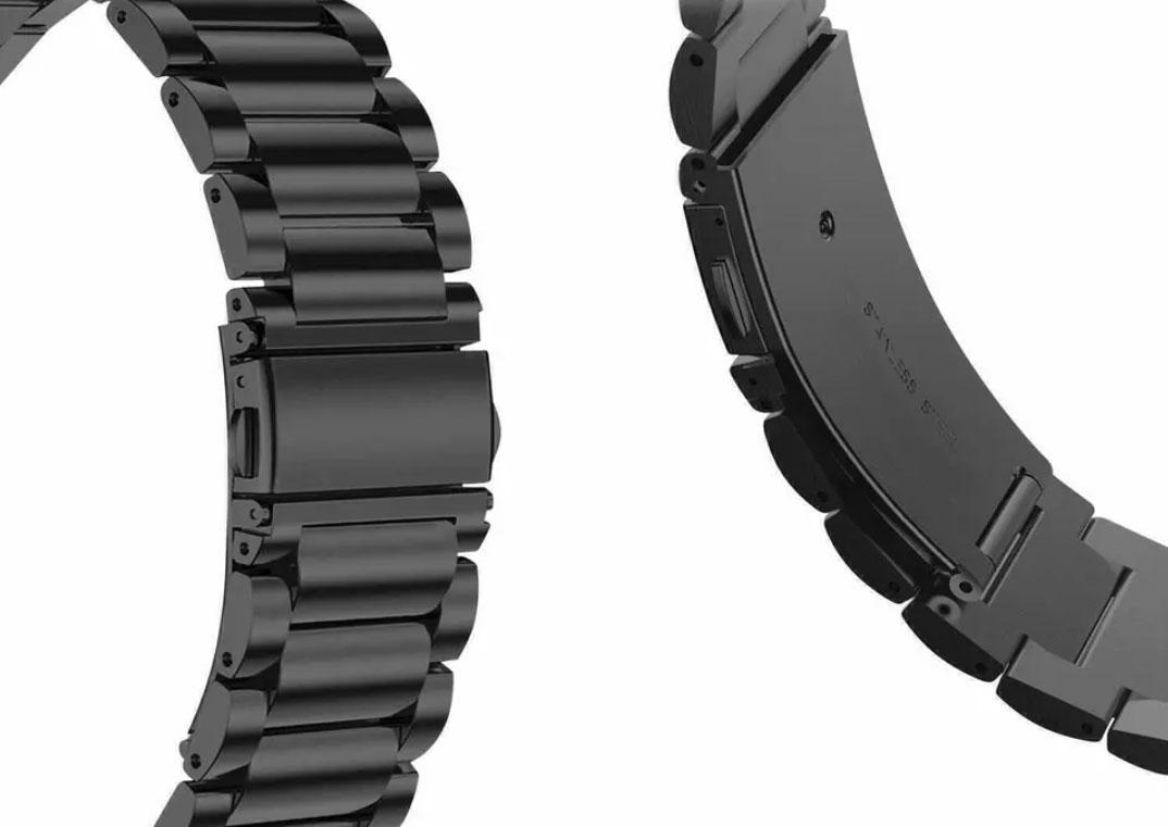 Ремешок металлический Primolux для смарт-часов Samsung Galaxy Fit 3 SM-R390 Black (2662680527) - фото 7 Ремешок металлический Primolux для смарт-часов Samsung Galaxy Fit 3 SM-R390 Black (2662680527) - фото 7