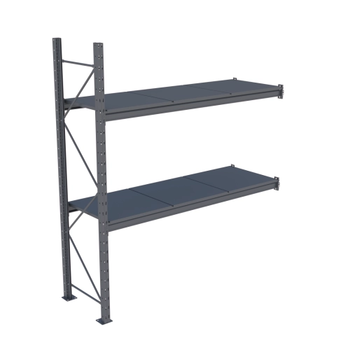 Стелаж Modern-Expo Mini Rack з металевими полицями приставна секція 2 рівні 2584х1850х615 мм (3-3-38) - фото 1