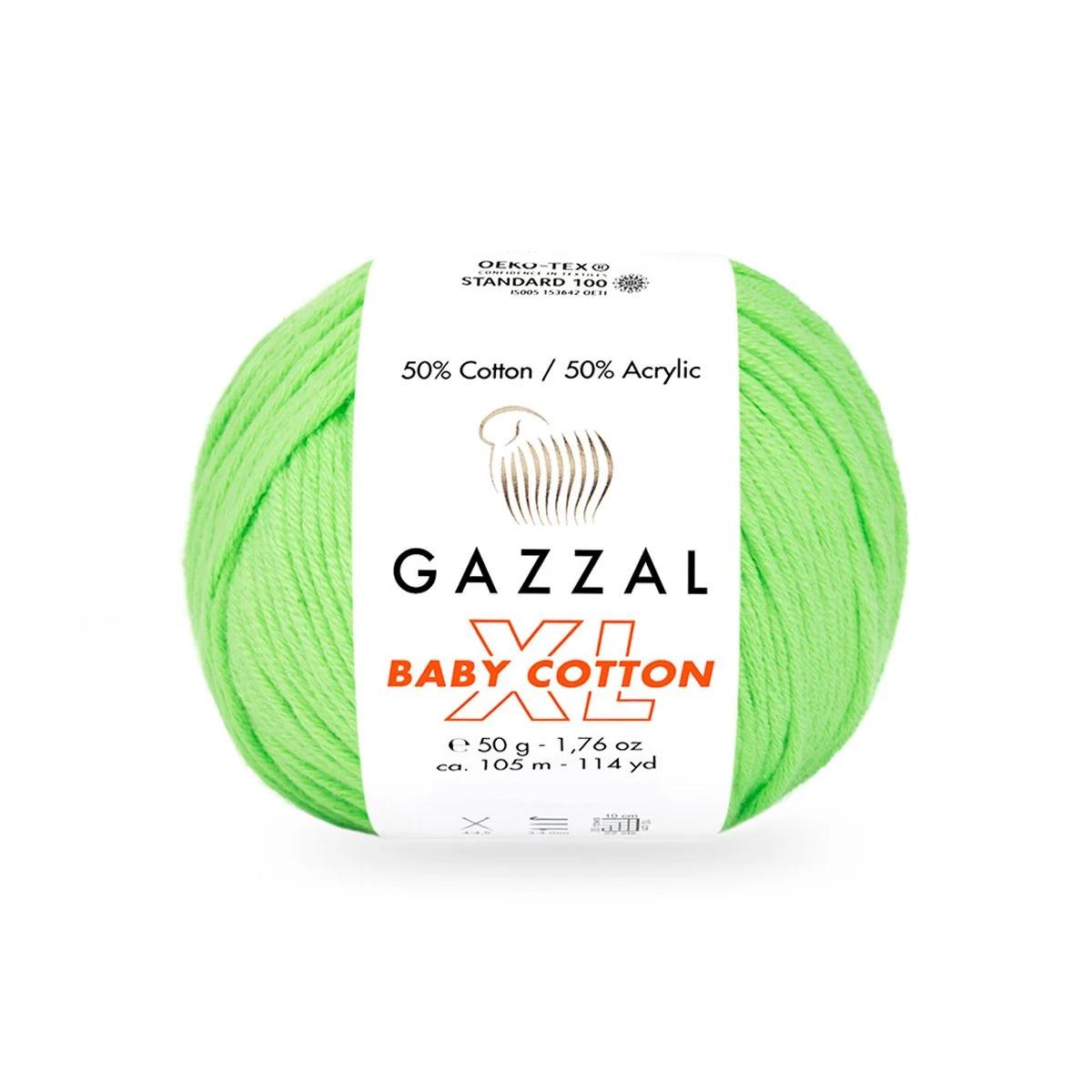 Пряжа Gazzal BabyCotton XL 3427