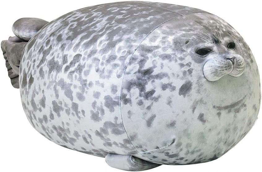 Подушка-іграшка плюшева Foka Rymko Maskotka Тюлень 60 см Сірий Подушка-іграшка плюшева Foka Rymko Maskotka Тюлень 60 см Сірий