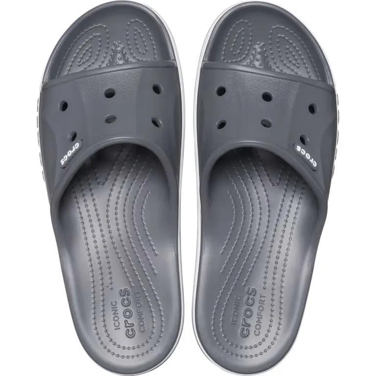 Шльопанці Crocs Bayaband Slide M8W10 р. 41/42 26 см Slate Grey (2053924) - фото 4 Шльопанці Crocs Bayaband Slide M8W10 р. 41/42 26 см Slate Grey (2053924) - фото 4