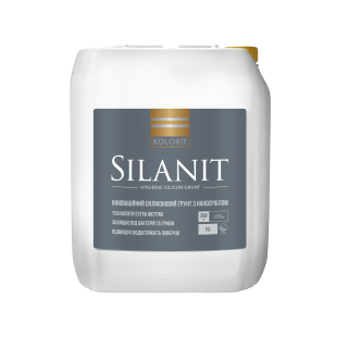 Грунтовка силіконова для внутрішніх робіт Kolorit Silanit 10 л (2028273624)