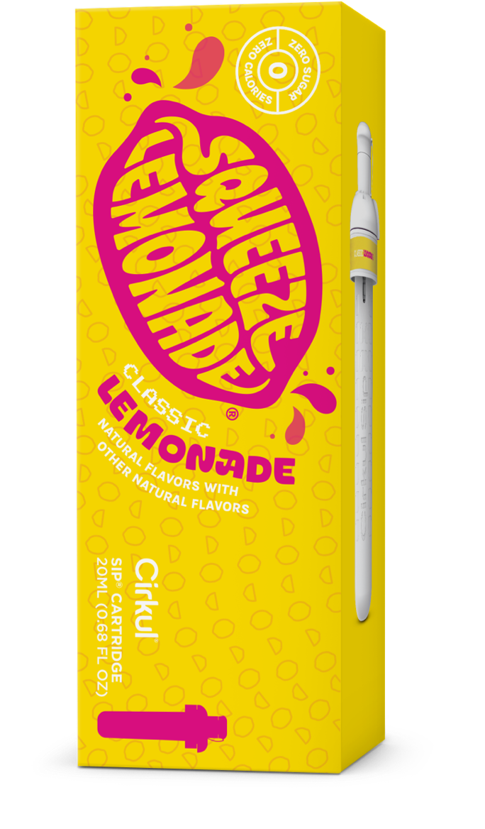 Картридж для Cirkul Classic Lemonade Squeeze 20 мл (40375) - фото 3 Картридж для Cirkul Classic Lemonade Squeeze 20 мл (40375) - фото 3