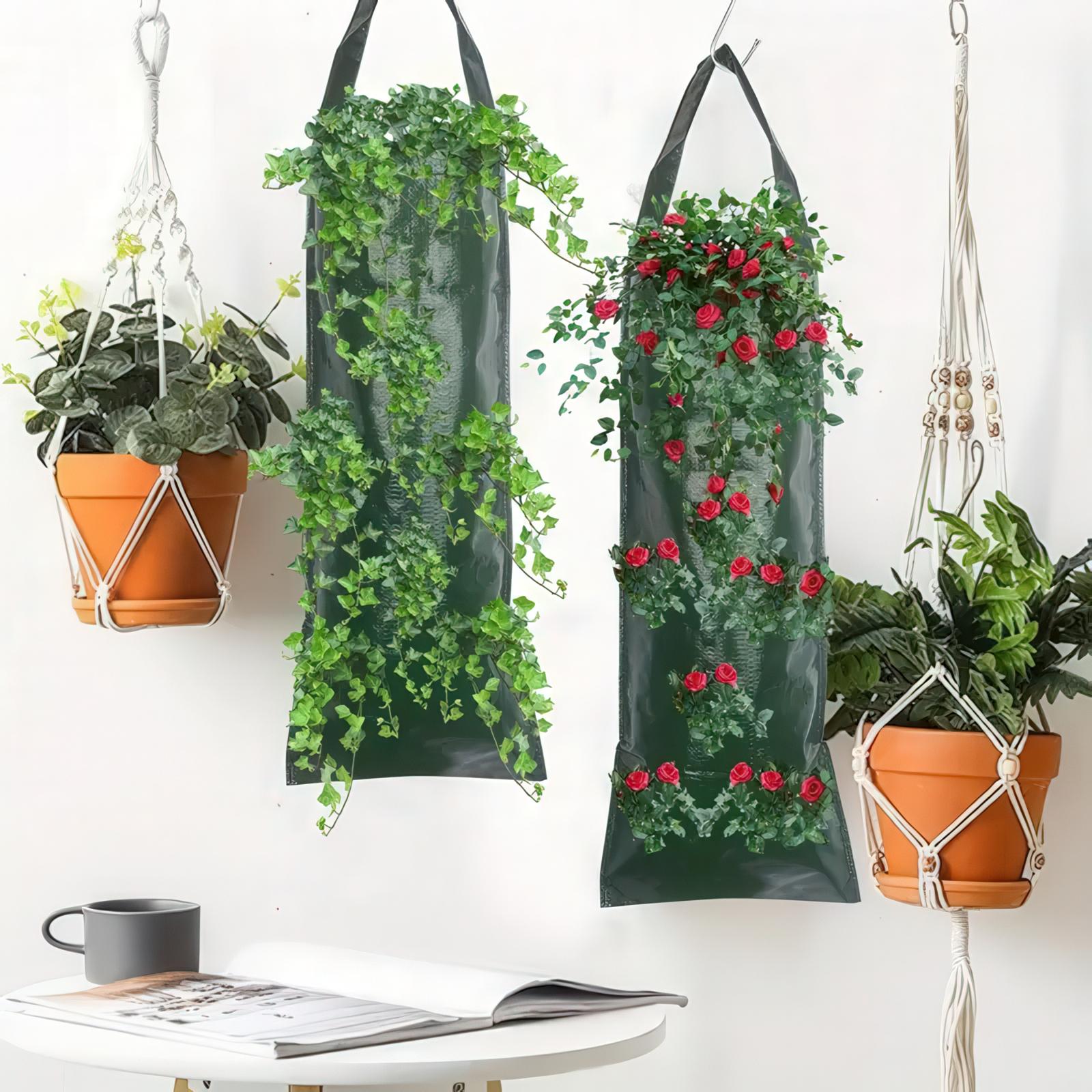 Підвісний мішок для вирощування рослин/ягід/овочів та квітів багаторазовий - фото 3 Підвісний мішок для вирощування рослин/ягід/овочів та квітів багаторазовий - фото 3