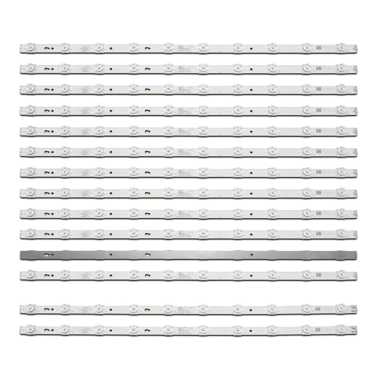 Комплект LED подсветки для TV LED55D10A-ZC14AG-01 LED55D10B-ZC14AG-01 30355010209 30355010210 LED55D10-01/02/D 55" 14 шт. (ART-15626)