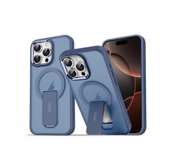 Чохол - накладка Cosmic Magnetic Stand для iPhone 16 Pro Blue