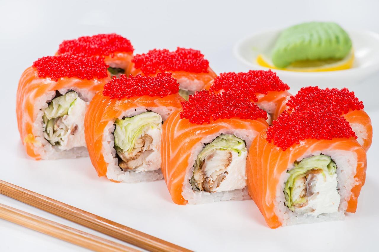 Картина на полотні Суші 55х85 см (SU028L)