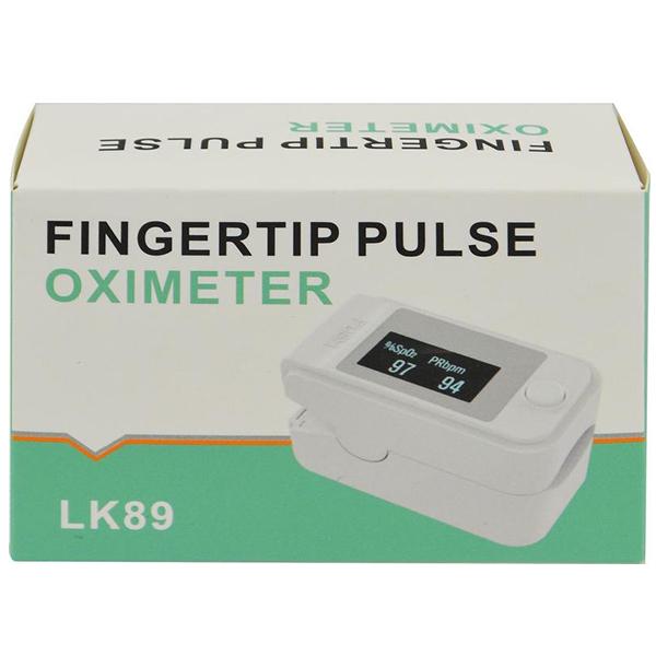 Пульсоксиметр LK-89 цветной дисплей Белый (3879) - фото 3
