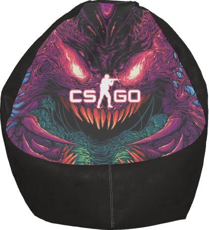 Кресло-груша CS GO Hyper Beast S (13244281)
