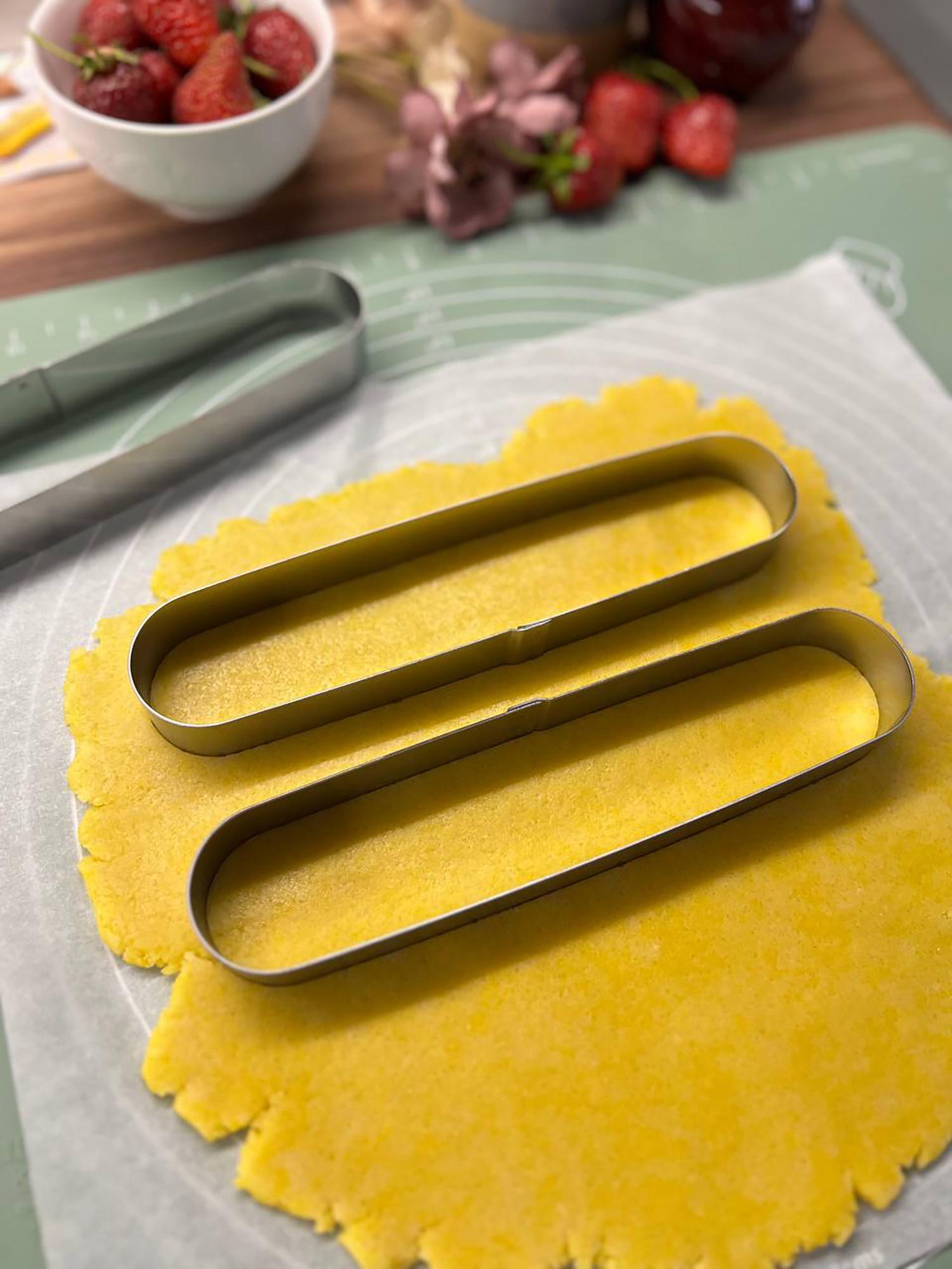 Набір формочок для еклерів/тістечок та тарталеток 4 шт. 20х4х2,5 см - фото 14 Набір формочок для еклерів/тістечок та тарталеток 4 шт. 20х4х2,5 см - фото 14