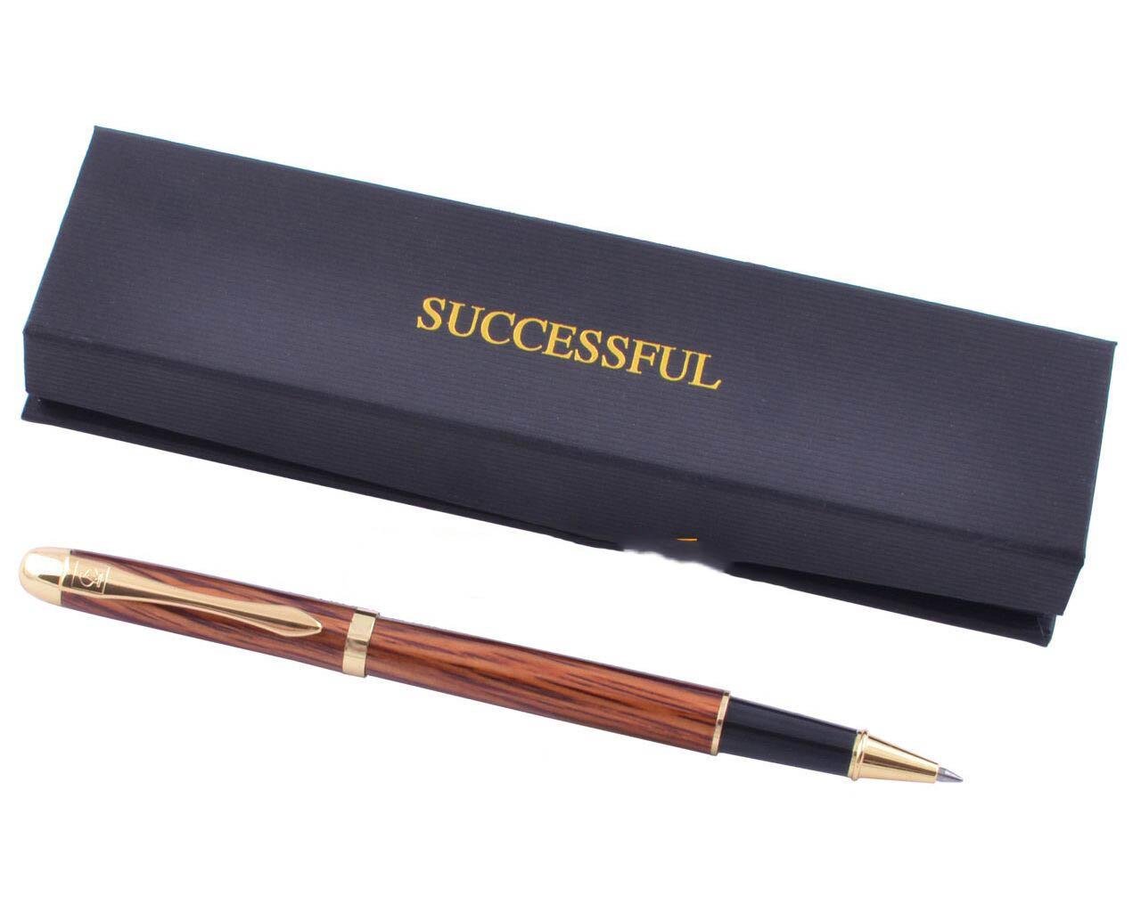 Подарочная ручка Dark Wood Brown в футляре