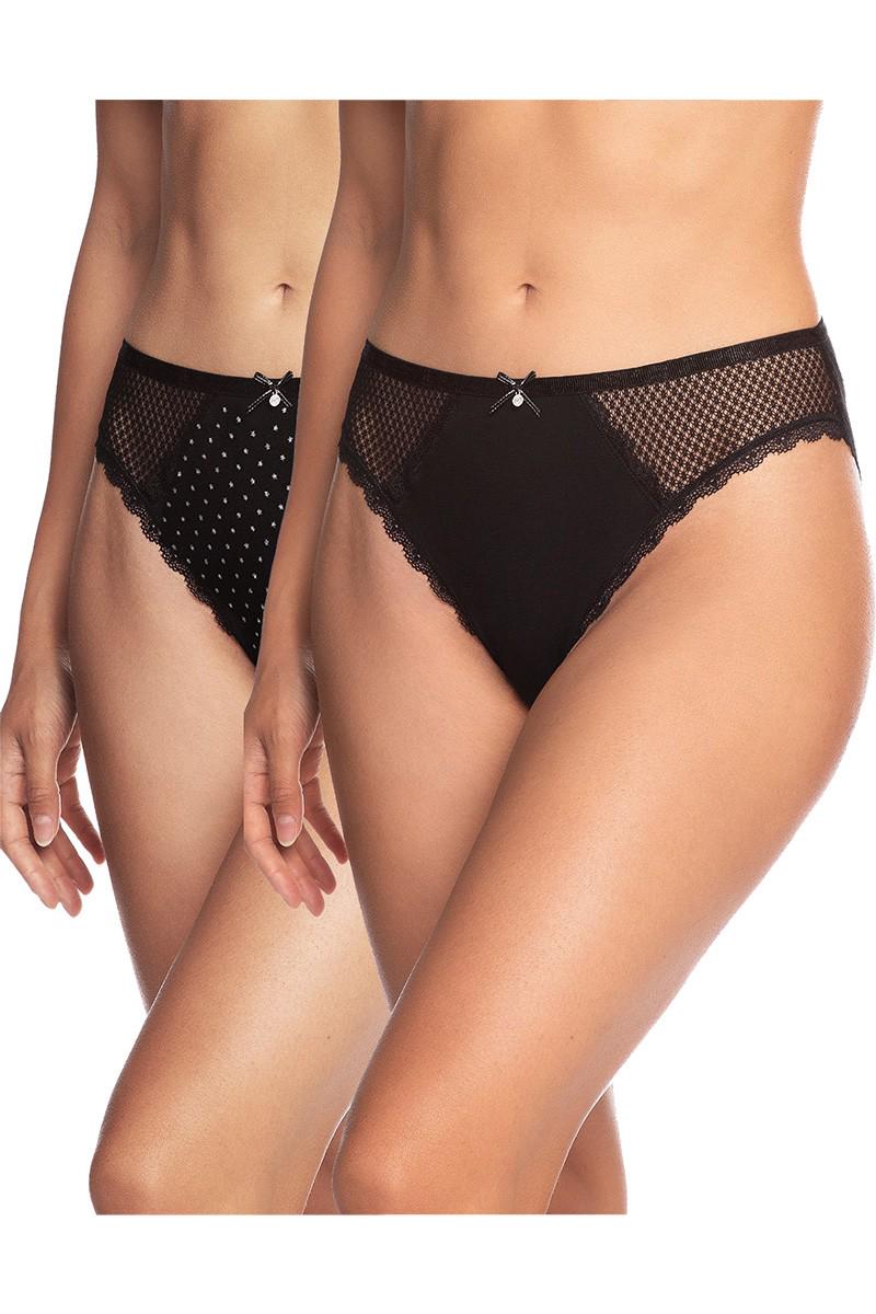 Трусики сліп Lama р. 5/XL 2 шт. Чорний (76158)