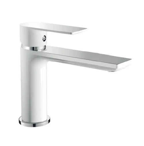 Змішувач для умивальника Haiba Alex 001 Long White/Chrome (HB9563)