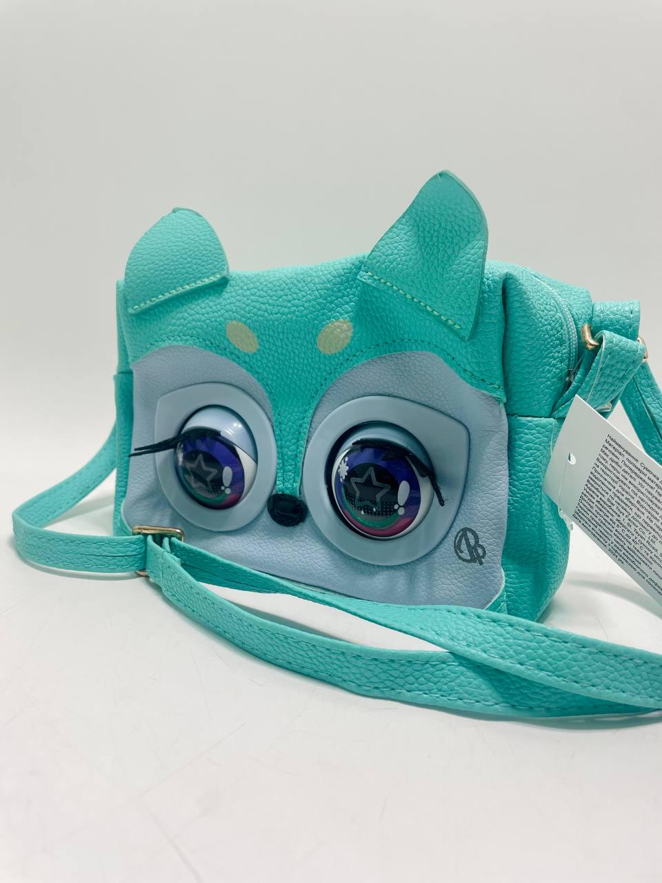 Интерактивная сумочка издает звуки от батареек 2 режима работы реагирует на прикосновение в коробке Зеленый (С 62909 40) - фото 5 Интерактивная сумочка издает звуки от батареек 2 режима работы реагирует на прикосновение в коробке Зеленый (С 62909 40) - фото 5