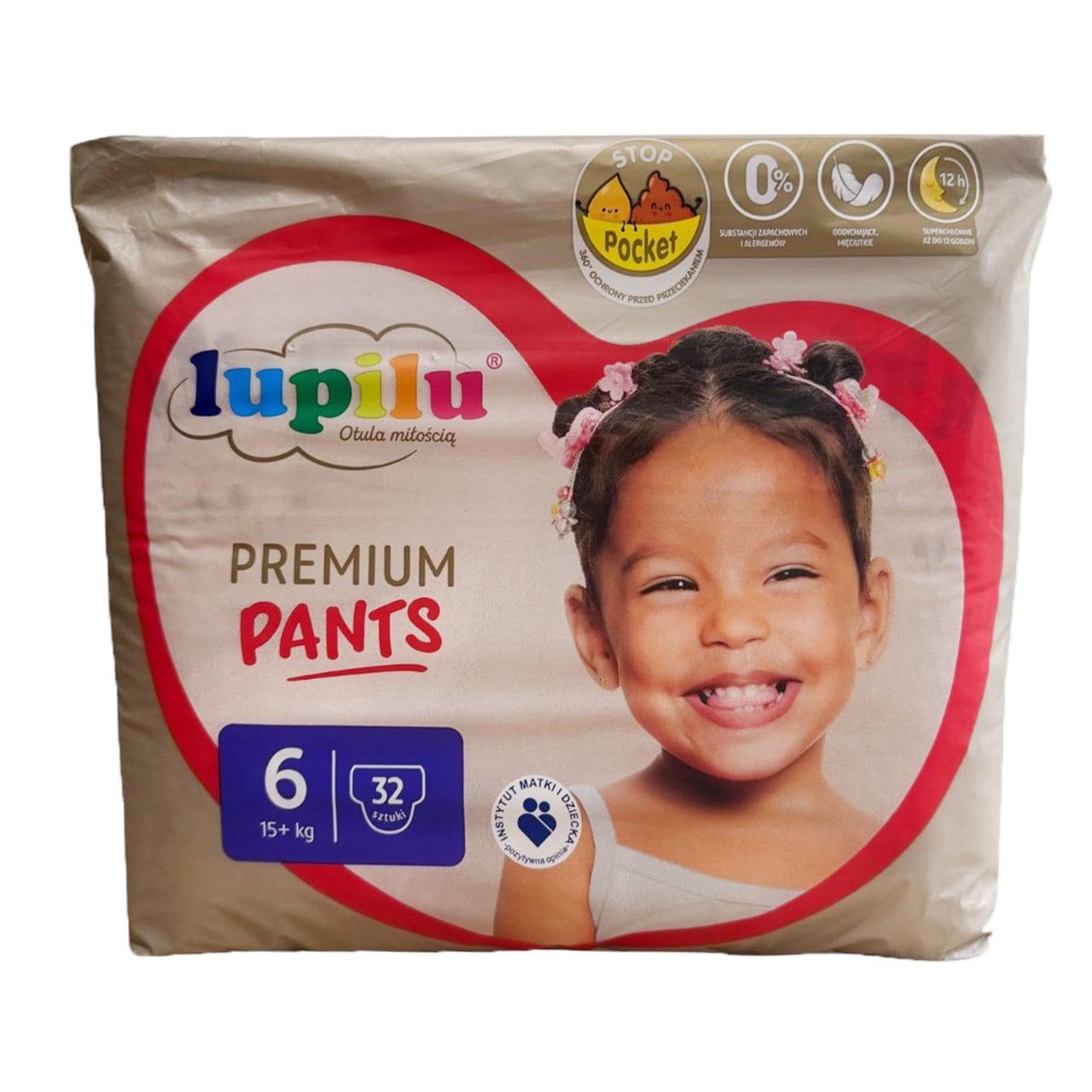 Подгузники-трусики Lupilu Premium 6 15+ кг 32 шт. (LS204561)