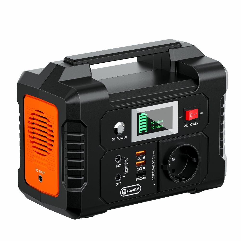 Зарядная станция Flashfish Portable Power Station E200 200W Solar Generator 150Wh 40800 mAh (12191686)