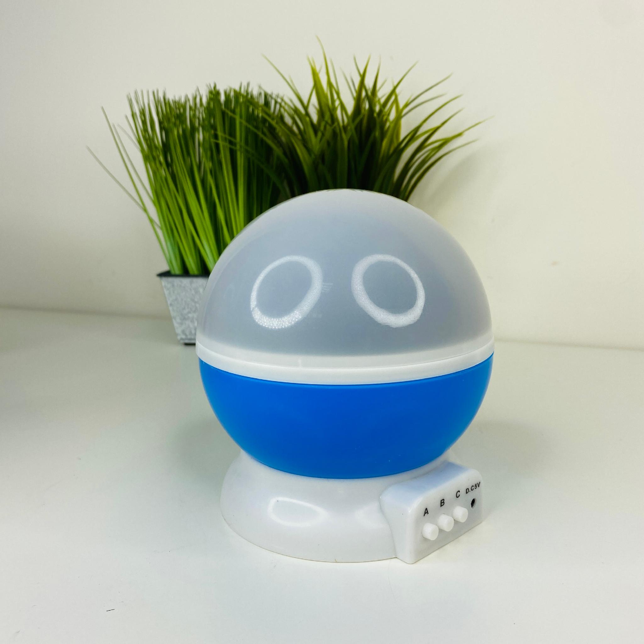 Ночник-проектор детский Star Master Dream Звездное небо 13x13x14,5 см Голубой (SMDб)