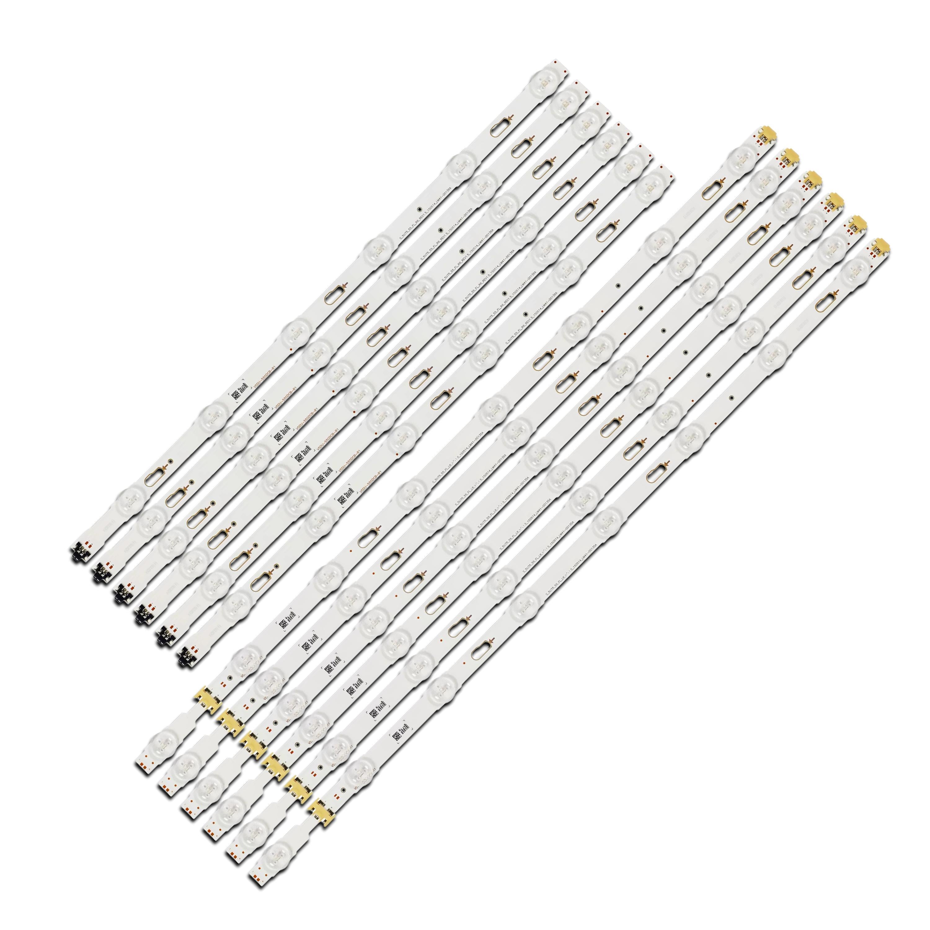 Подсветка LED для ТВ Samsung V5DU-550DCA-R1 V5DU-550DCB-R1 BN96-40099A BN96-40100A S-5U75-55-FL-L8/R6 55" 12 шт. (ART-11389)