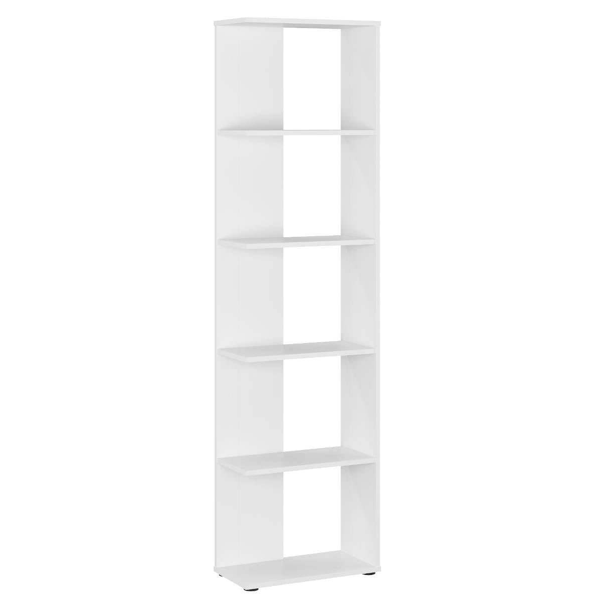 Стелаж книжковий Компаніт П-37 50х25,6х185,6 см Німфея альба (6454f9707d0d2a45b27ac94d)