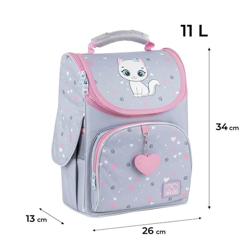 Школьный каркасный рюкзак GoPack Education 5001S-3 Kitten Princess 11 л (GO25-5001S-3) - фото 3 Школьный каркасный рюкзак GoPack Education 5001S-3 Kitten Princess 11 л (GO25-5001S-3) - фото 3
