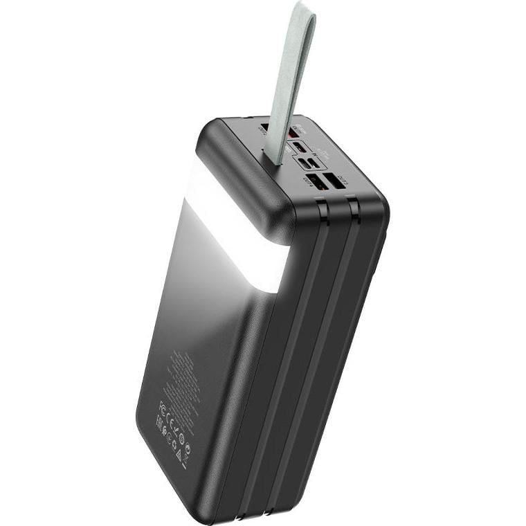 Внешний аккумулятор Hoco J86B Electric 60000 mAh 22,5W Black (771742) - фото 2 Внешний аккумулятор Hoco J86B Electric 60000 mAh 22,5W Black (771742) - фото 2