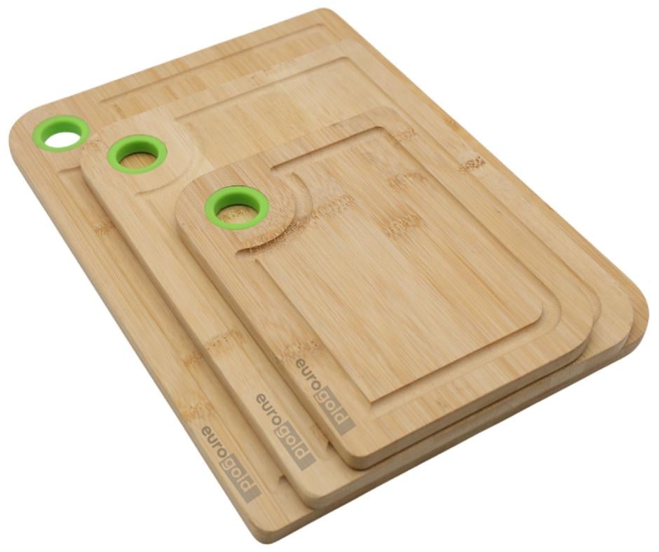Набор кухонных досок Eurogold бамбуковых 3 шт. (2749402335) - фото 2 Набор кухонных досок Eurogold бамбуковых 3 шт. (2749402335) - фото 2